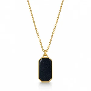Lustre Geometric Pendant Necklace